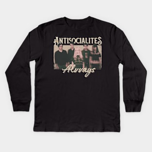 Alvvays Vintage 2011 // Antisocialites Original Fan Design Artwork Kids Long Sleeve T-Shirt